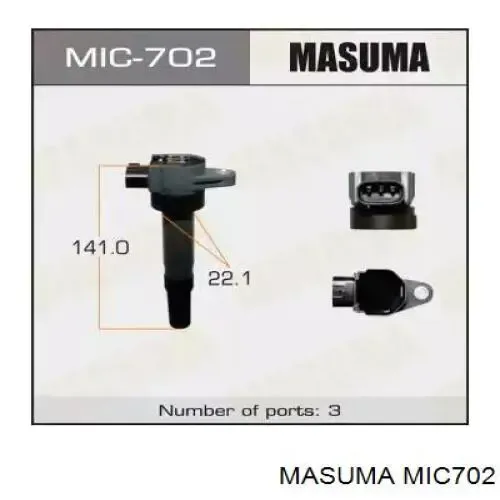 Bobina de ignição MIC702 Masuma