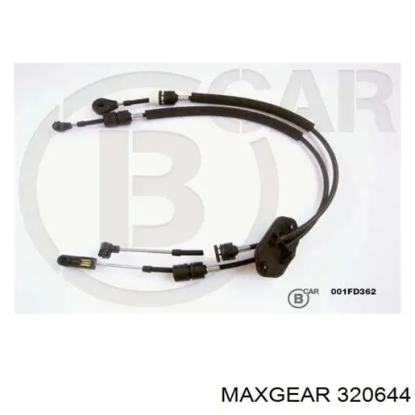 Cabo de mudança duplo CP22964 DP Group