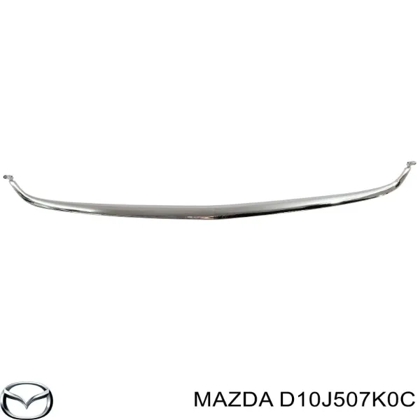 Moldura esquerda do pára-choque dianteiro D10J507K0C Mazda