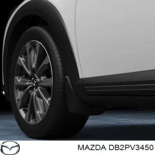 Protetores de lama dianteiros, kit DB2PV3450 Mazda