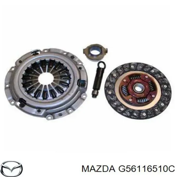G56116510C Mazda Rolamento de liberação de embraiagem