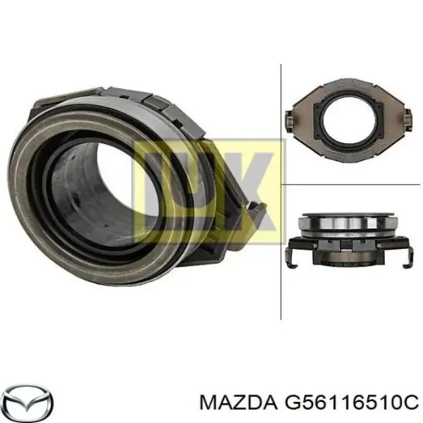 G56116510C Mazda Rolamento de liberação de embraiagem