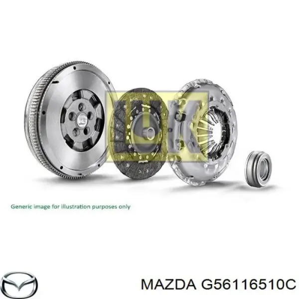 Rolamento de liberação de embraiagem Mazda G56116510C preço, a partir de