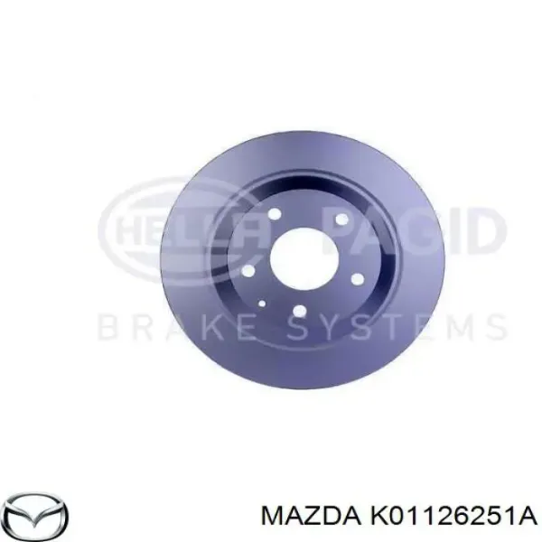 Disco do freio traseiro Mazda K01126251A preço, a partir de