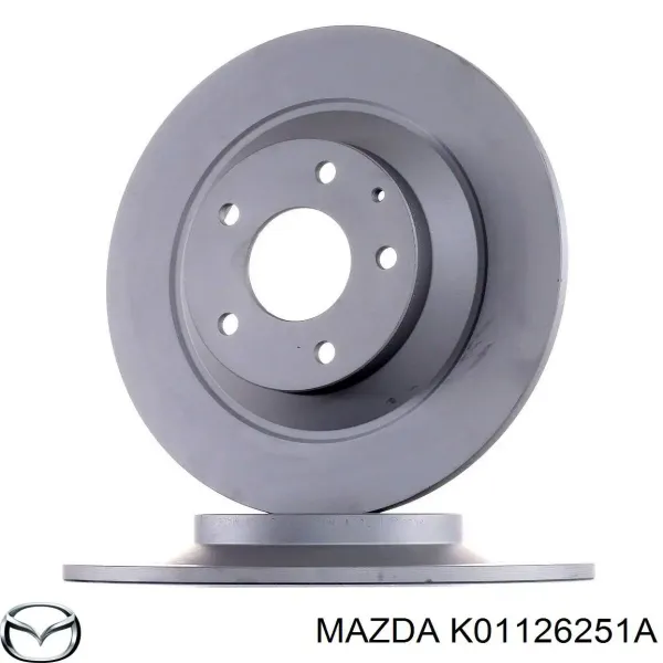 K01126251A Mazda Disco do freio traseiro