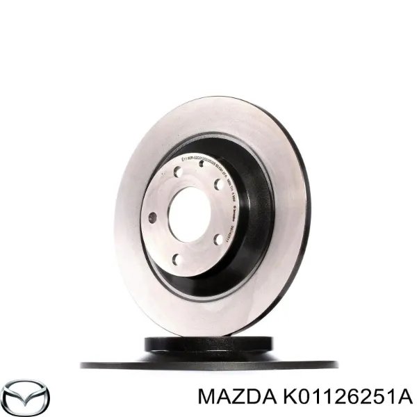 Disco do freio traseiro Mazda K01126251A preço, a partir de