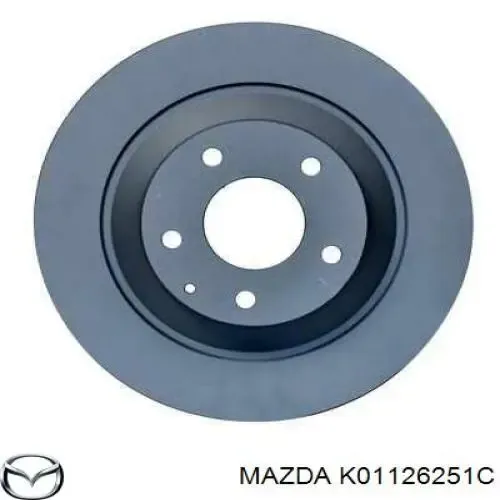 Disco do freio traseiro Mazda K01126251C preço, a partir de