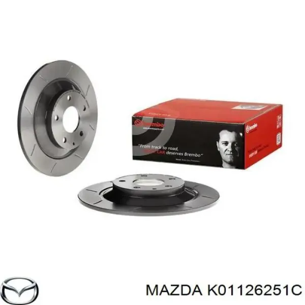 Compre K01126251C Mazda Disco do freio traseiro