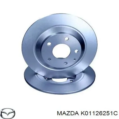 Disco do freio traseiro Mazda K01126251C