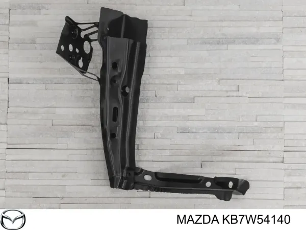 Consola de suporte do radiador superior KB7W54140 Mazda