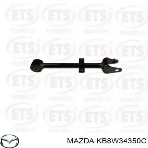 Braço oscilante inferior esquerdo de suspensão dianteira KB8W34350C Mazda
