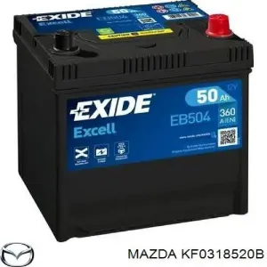 Bateria recarregável (PILHA) KF0318520B MAZDA