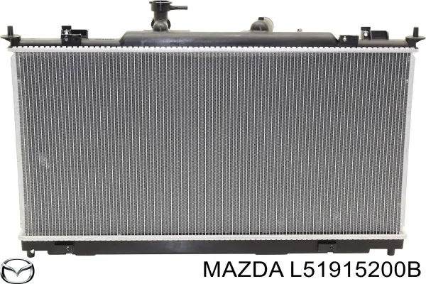 Radiador de esfriamento de motor L51915200B Mazda