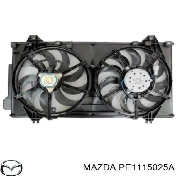 Difusor do radiador de esfriamento, montado com motor e roda de aletas FP4422W01 FPS