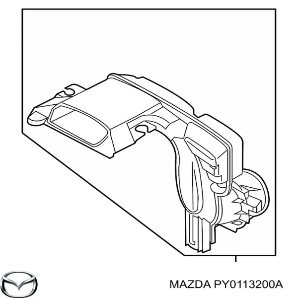 Tomada de ar de filtro de ar Mazda 6 GJ, GL
