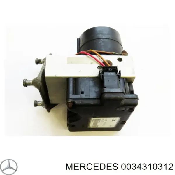 Unidade hidráulico de controlo ABS 0034310312 Mercedes