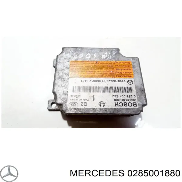 Módulo processador de controlo da bolsa de ar (Centralina eletrônica AIRBAG) 0285001880 Mercedes