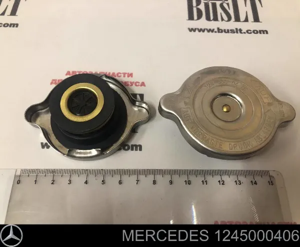 Tampa (tampão) do radiador 1245000406 Mercedes