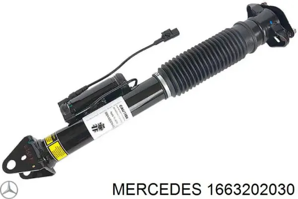 Amortecedor traseiro 1663202030 Mercedes