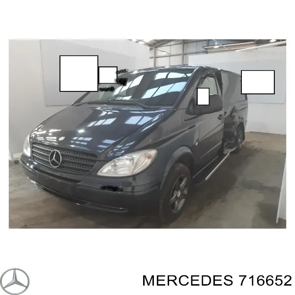 Caixa de Mudança montada (caixa mecânica de velocidades) Mercedes Vito II