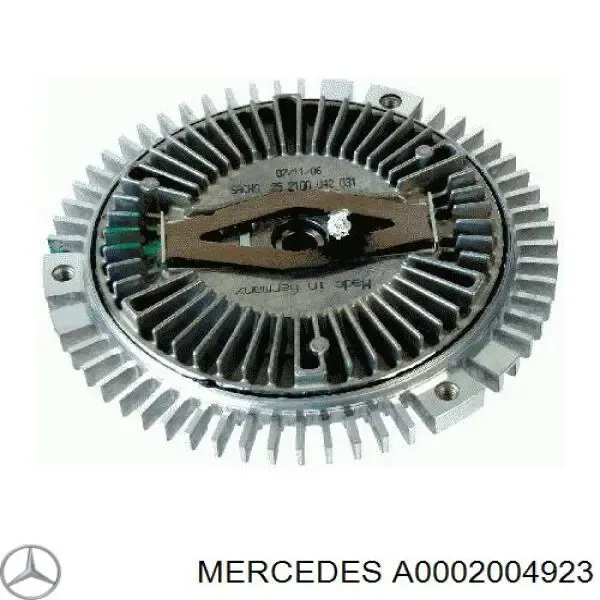 Acoplamento viscoso de ventilador de esfriamento A0002004923 Mercedes