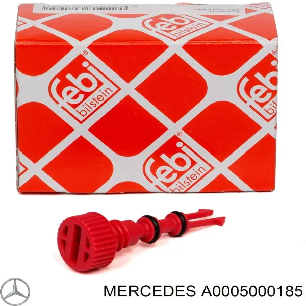 Tampa (tampão) do radiador A0005000185 Mercedes