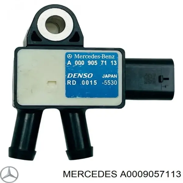 Sensor de pressão dos gases de escape A0009057113 Mercedes