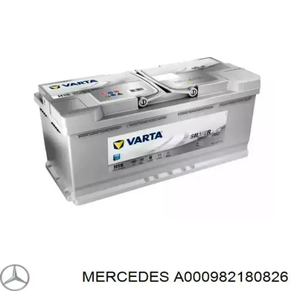 Bateria recarregável (PILHA) A000982180826 Mercedes