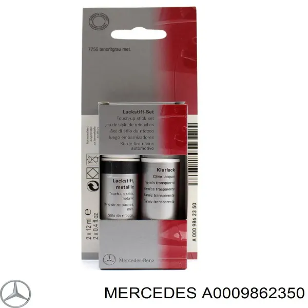 Tingimento (lápis) A0009862350 Mercedes