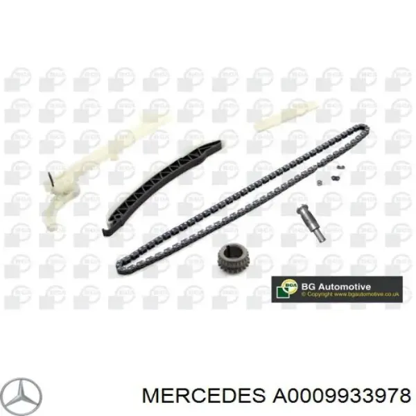 A0009933978 Mercedes cadeia do mecanismo de distribuição de gás