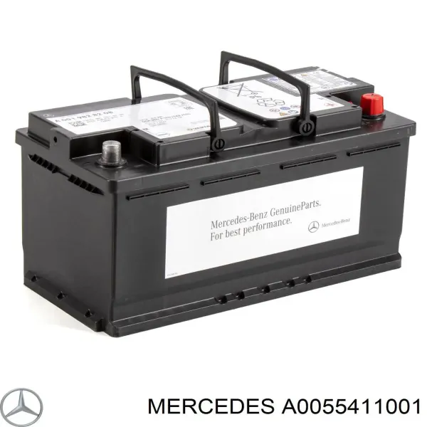Bateria recarregável (PILHA) Mercedes A0055411001 preço, a partir de