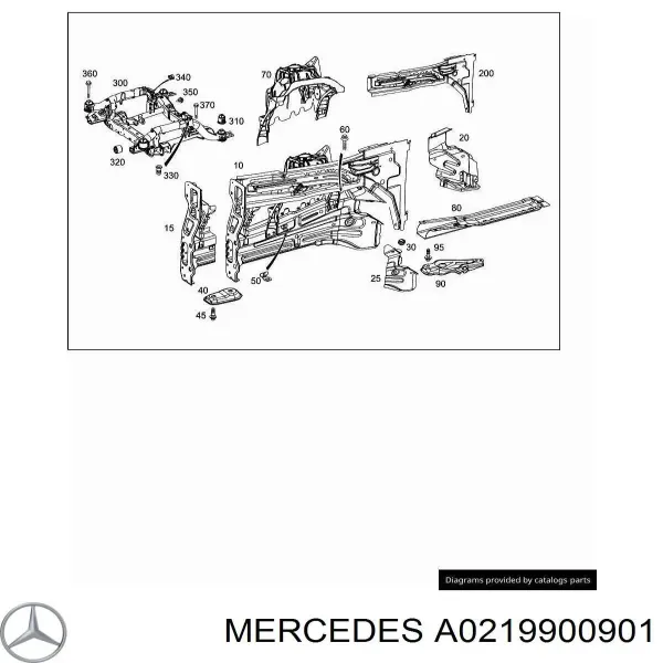  A0219900901 Mercedes