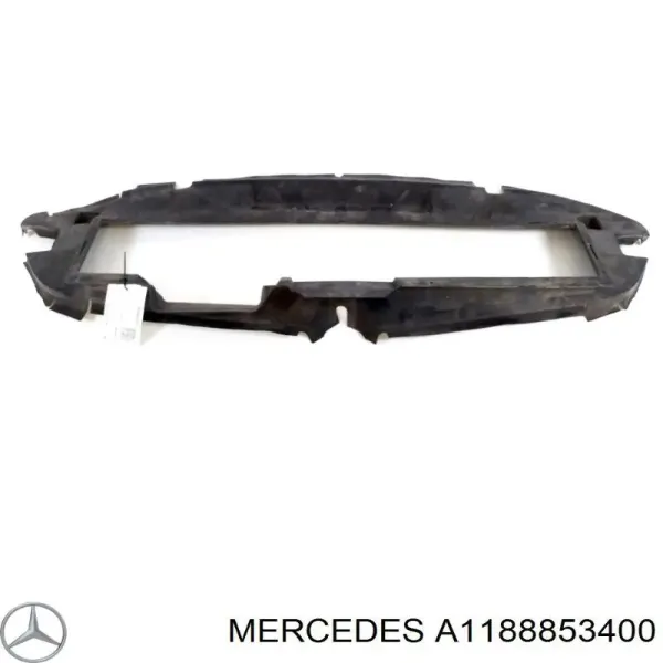 Conduto de ar (defletor) do radiador A118885340064 Mercedes