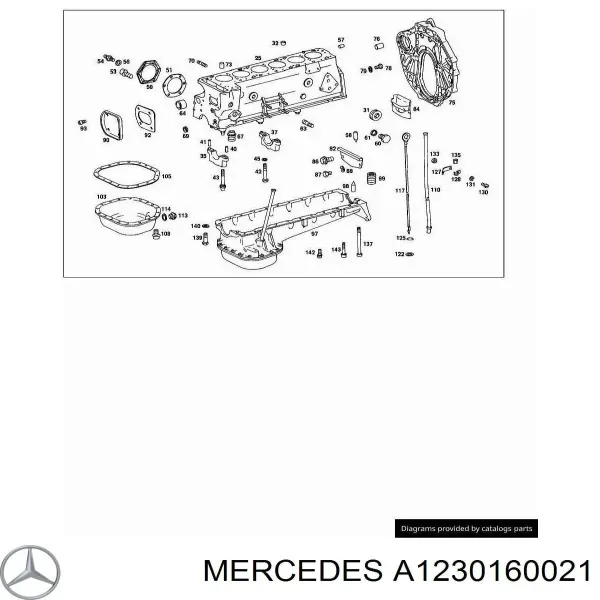 Vedante de tampa de válvulas de motor 19674 Elring