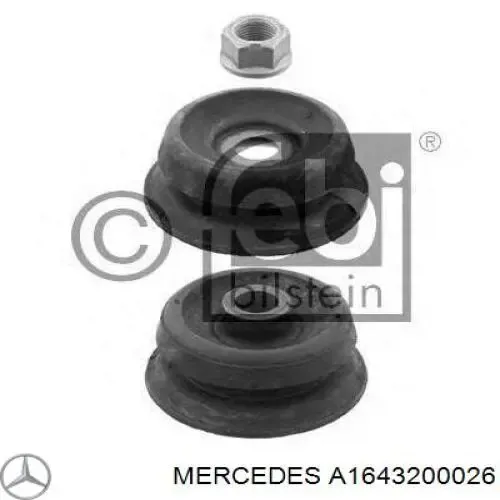 Suporte de amortecedor dianteiro RC167616 Raiso