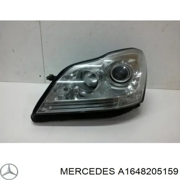 Luz esquerda A1648205159 Mercedes