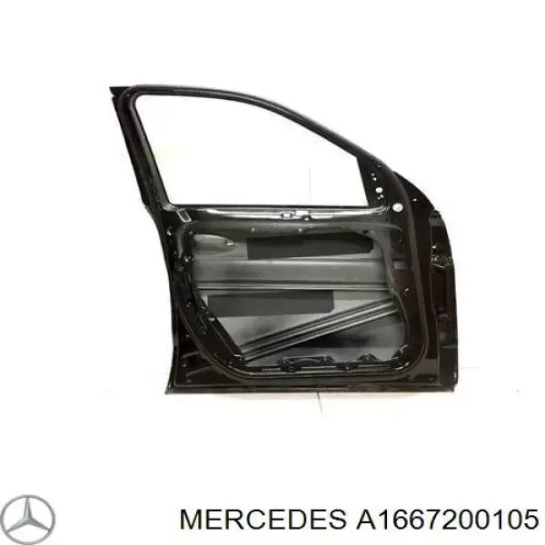 Porta dianteira esquerda Mercedes GL X166