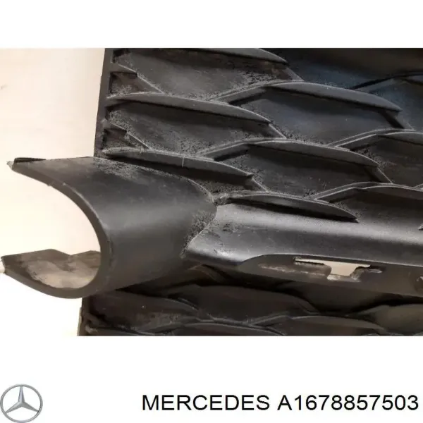 Grelha inferior do pára-choque dianteiro A1678857503 Mercedes