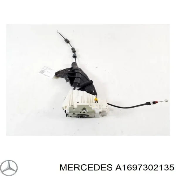 Fecho da porta traseira esquerda A1697302135 Mercedes