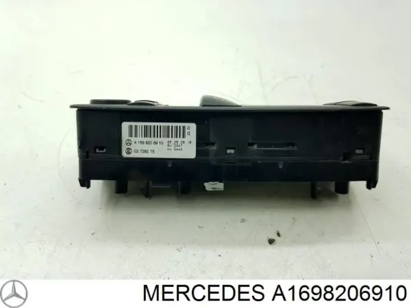 Unidade de botões dianteira esquerda de controlo de elevador de vidro A1698206910 Mercedes