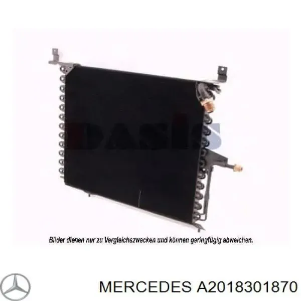 Radiador de aparelho de ar condicionado 94375 Nissens