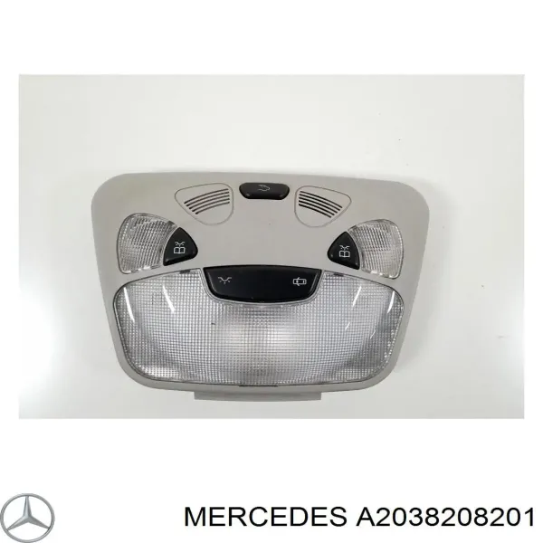 Quebra-luz de iluminação de salão (de cabina) A2038208201 Mercedes