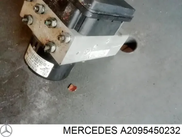 Unidade hidráulico de controlo ABS A2095450232 Mercedes