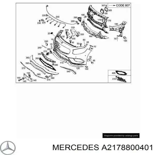  A2178800401 Mercedes