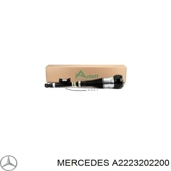 Amortecedor dianteiro direito A2223202200 Mercedes