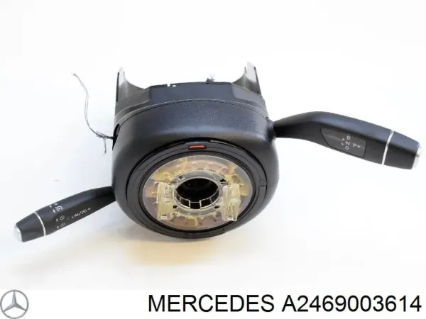 Comutador instalado na coluna da direção, montado A2469003614 Mercedes