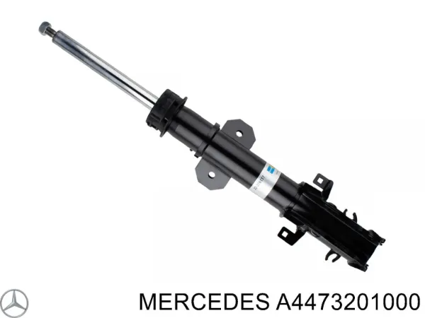 Amortecedor dianteiro esquerdo A4473201000 Mercedes