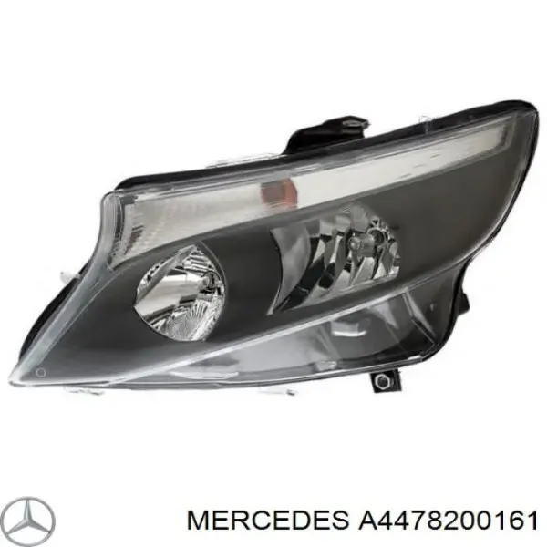 Luz direita A4478200161 Mercedes