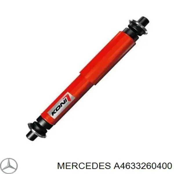 Amortecedor traseiro A4633260400 Mercedes