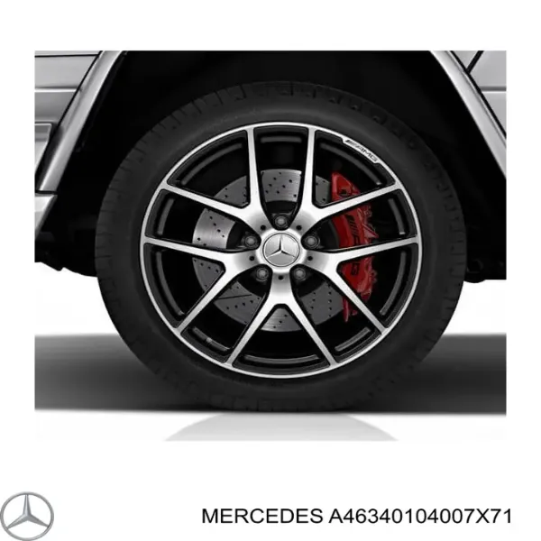 Discos de roda de aleação ligeira (de aleação ligeira, de titânio) Mercedes G I